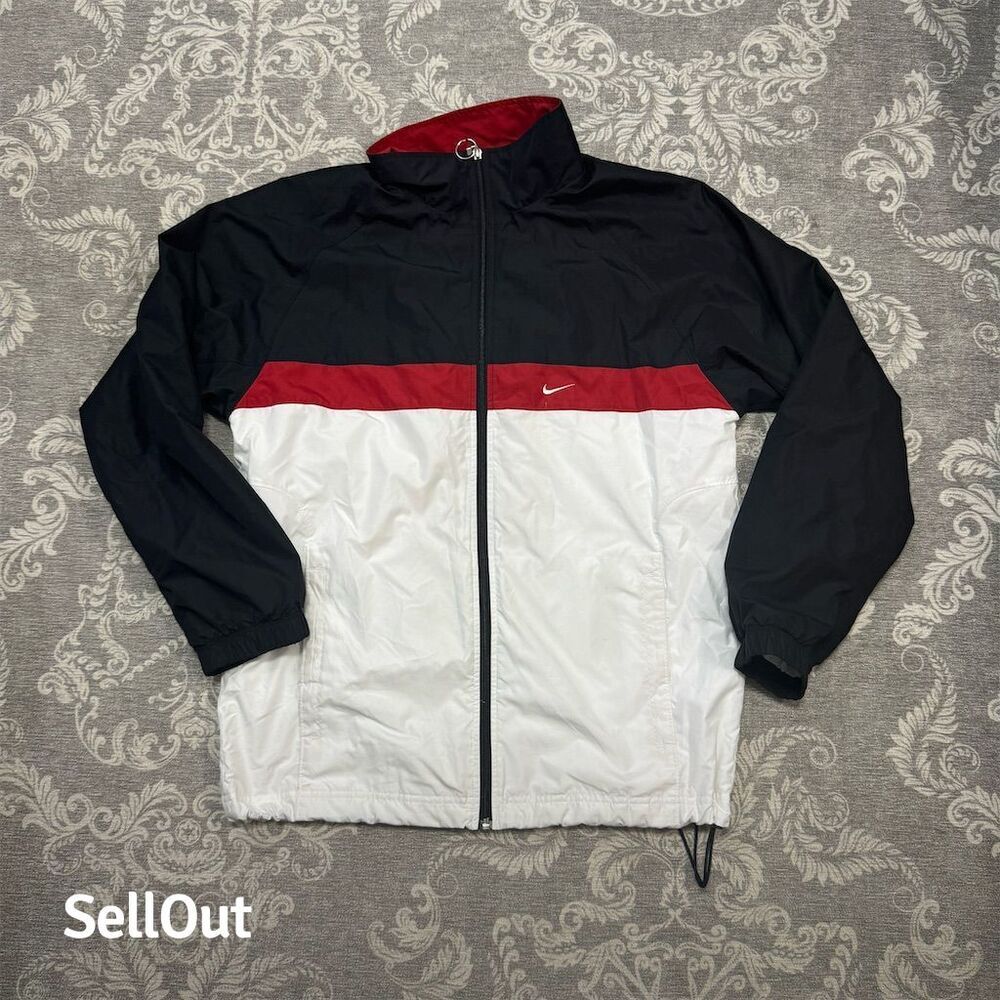 Nike Men's Vintage Y2K Windbreaker Jacket Multicolor One Size